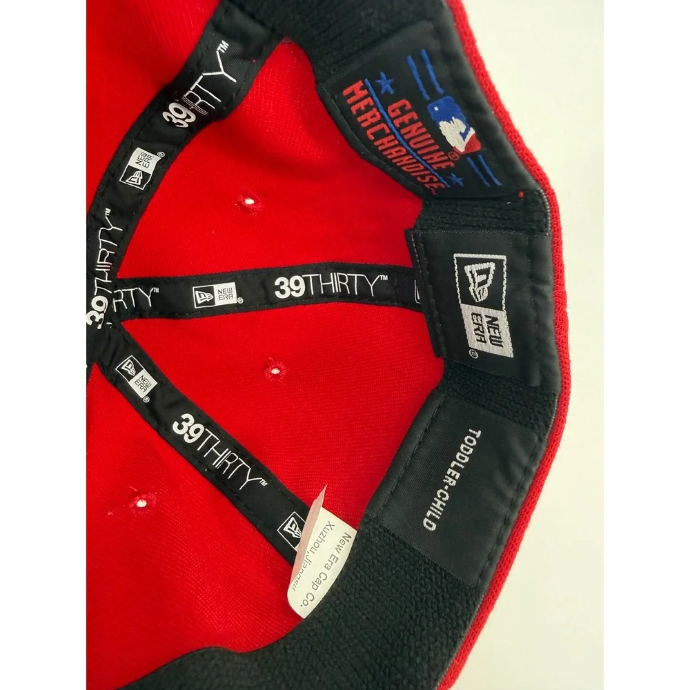 Washington Nationals Hat New Era 39THIRTY Toddler Child Red MLB‎ Youth Stretch